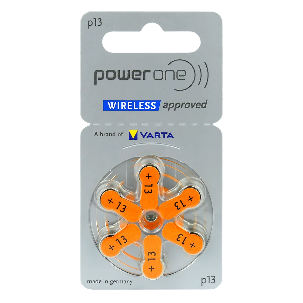 power one varta piles auditives taille 675 lot de 6 power one varta piles auditives taille 675 lot de 6