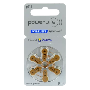 power one varta piles auditives taille 312 lot de 6
