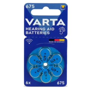 piles auditives varta taille 675 (pr44) – lot 60 | hillel energy